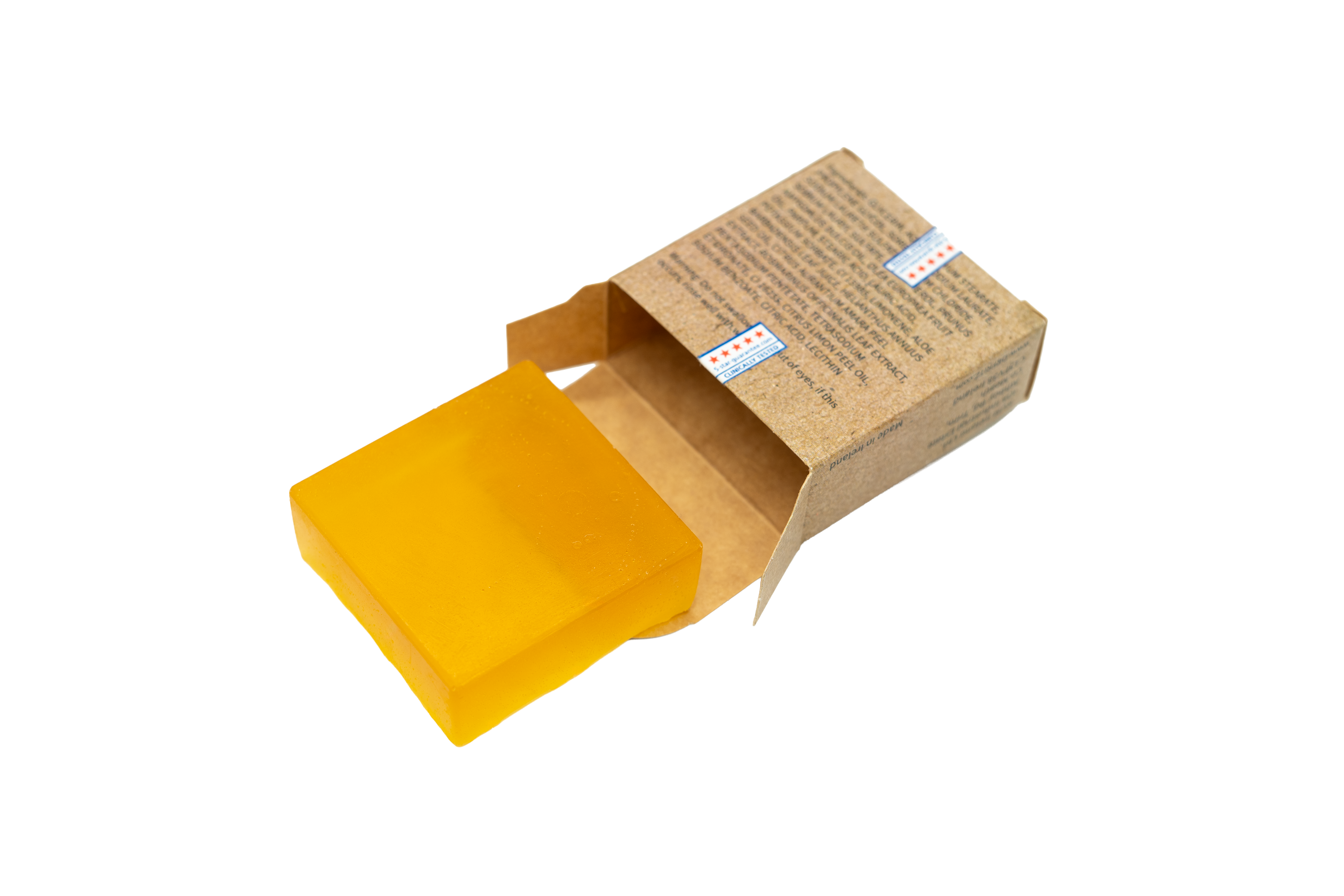 DRFRITZ Seife neben Verpackung